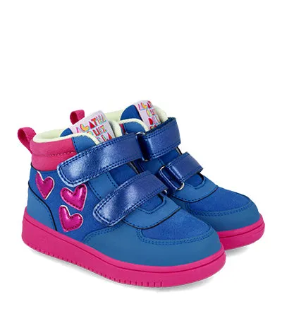 AGATHA RUIZ DE LA PRADA HEART VELCRO BOOT