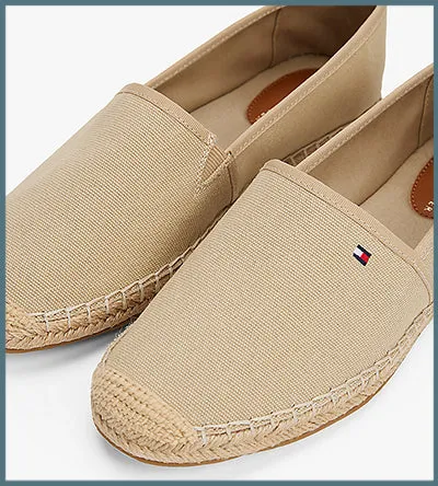 TOMMY HILFIGER CANVAS ESPADRILLE