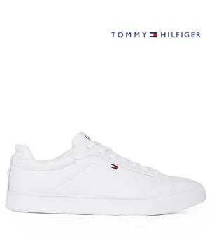 TOMMY HILFIGER ICON COURT LEATHER FLAG