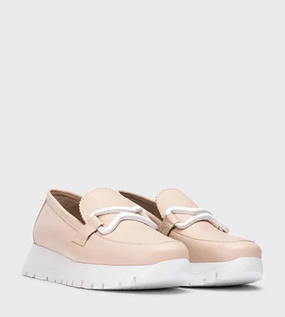 WONDERS A-2480 LOAFER PALE PINK